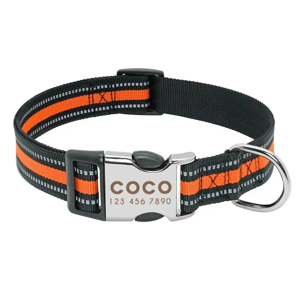 Quick Release Dog Collar - Engrave Your Pet's ID