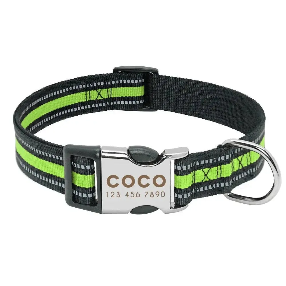 Quick Release Dog Collar - Engrave Your Pet's ID