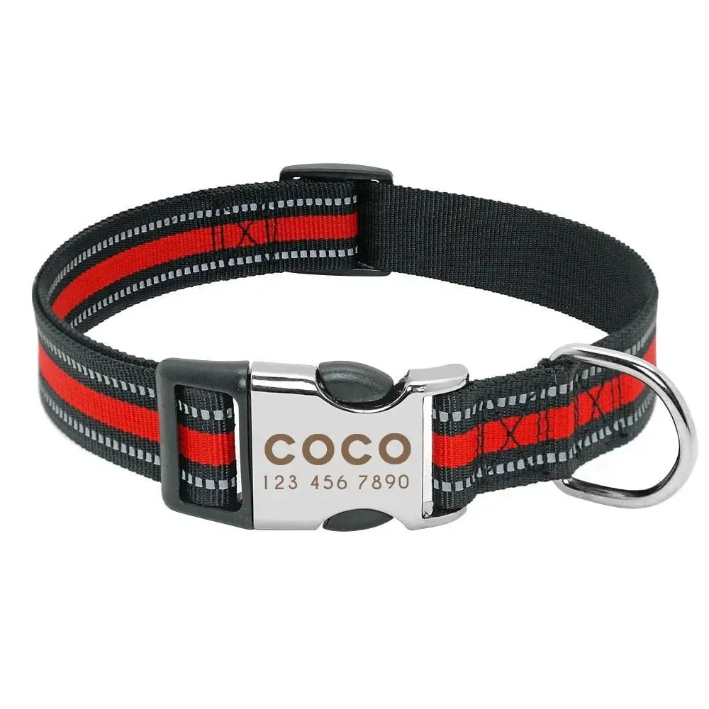 Quick Release Dog Collar - Engrave Your Pet's ID