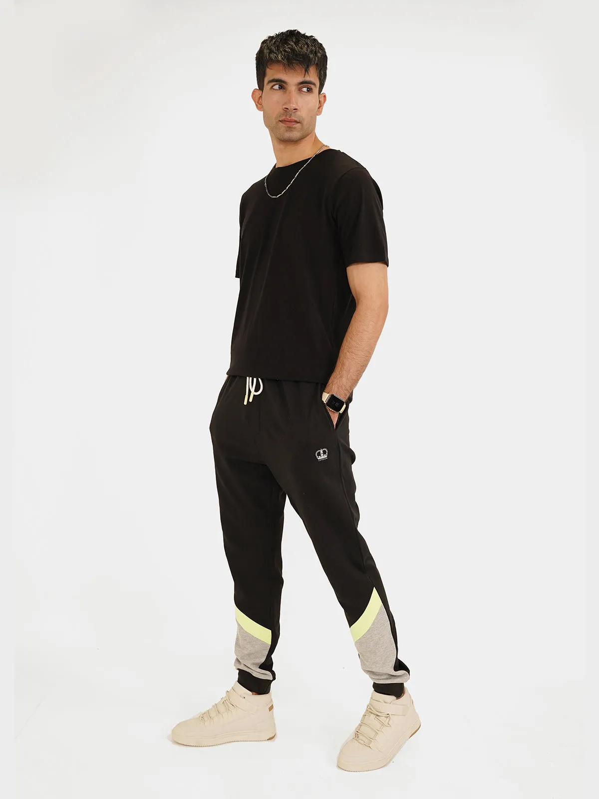 "HARUNA" Terry Joggers Pants