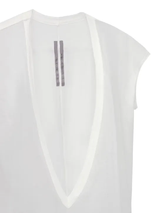 Rick Owens   Dylan sheer cotton jersey t-shirt 