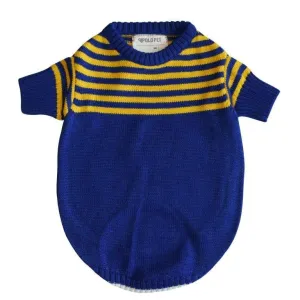 Royal Blue X Yellow Sweater