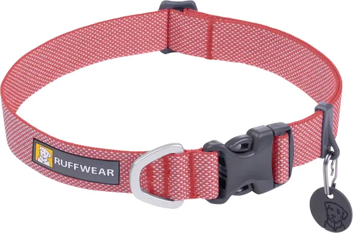 Ruffwear Hi &amp; Light Collar Salmon Pink | Buy Ruffwear Hi &amp; Light Collar Salmon Pink here | Outnorth