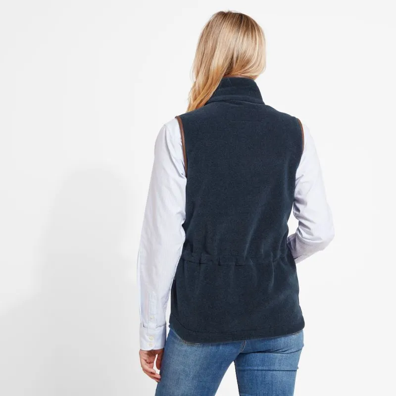 Schoffel Ladies Lyndon Fleece Gilet - Petrol Blue