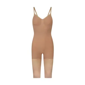 SEAMLESS SCULPT LOW BACK BODYSUIT WITH HOSIERY LEG | SIENNA