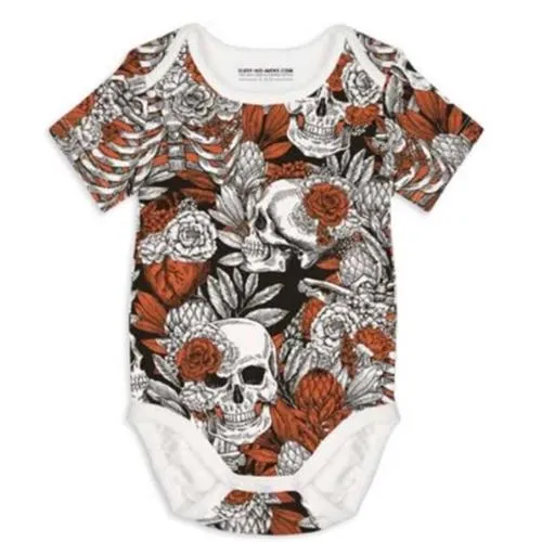 Sleep-No-More Beauty & Love Short Sleeve Bodysuit