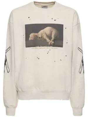 Someit   Sacrifice vintage cotton crew sweatshirt 