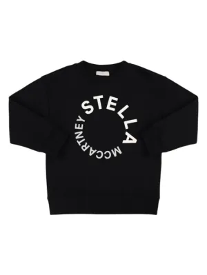 Stella McCartney Kids   Printed cotton sweatshirt 