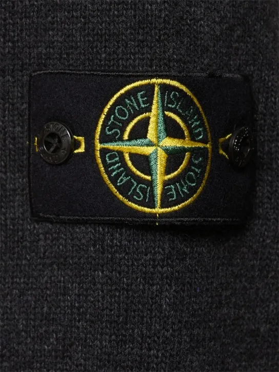 Stone Island   Wool blend crewneck sweater 