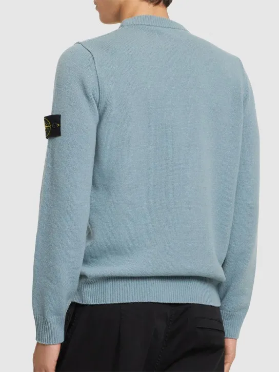 Stone Island   Wool blend crewneck sweater 