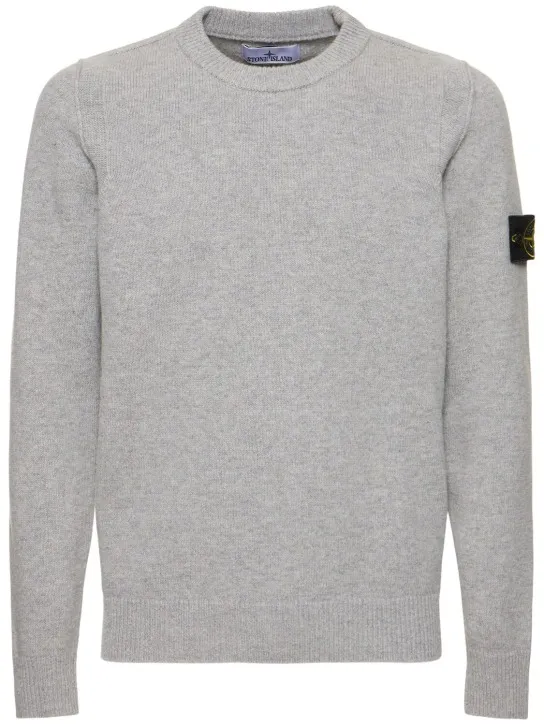 Stone Island   Wool blend crewneck sweater 