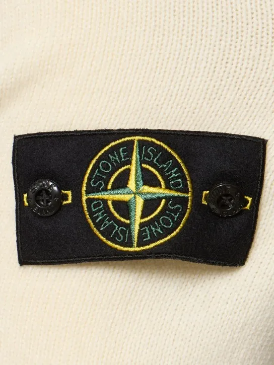 Stone Island   Wool blend crewneck sweater 