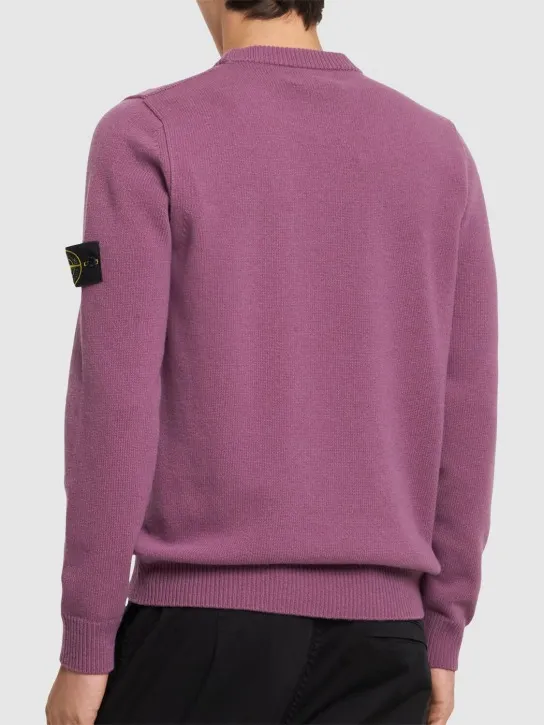 Stone Island   Wool blend crewneck sweater 