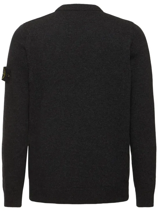 Stone Island   Wool blend crewneck sweater 