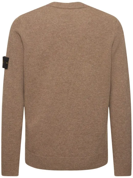 Stone Island   Wool blend crewneck sweater 