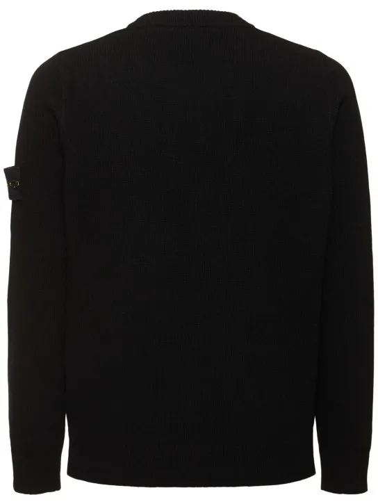 Stone Island   Wool blend crewneck sweater 