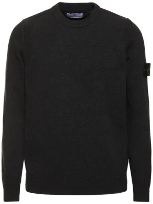 Stone Island   Wool blend crewneck sweater 