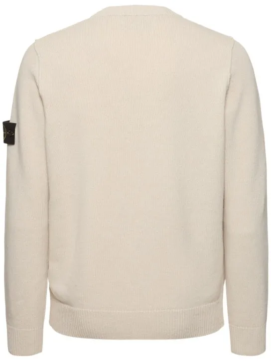 Stone Island   Wool blend crewneck sweater 