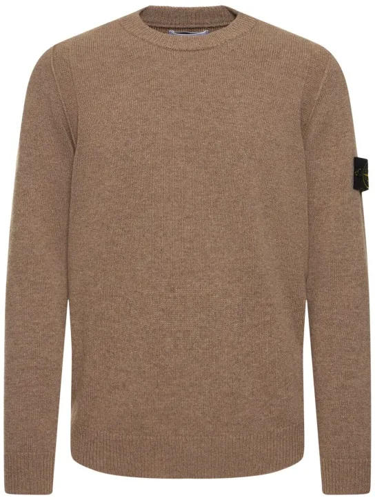 Stone Island   Wool blend crewneck sweater 