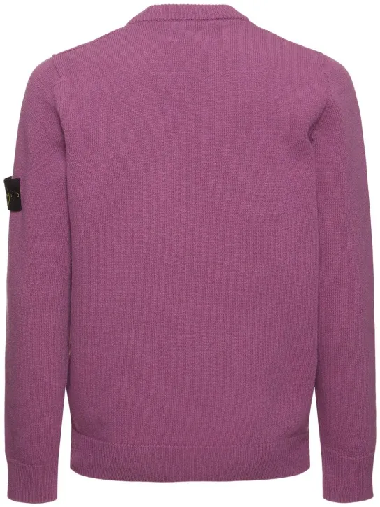 Stone Island   Wool blend crewneck sweater 