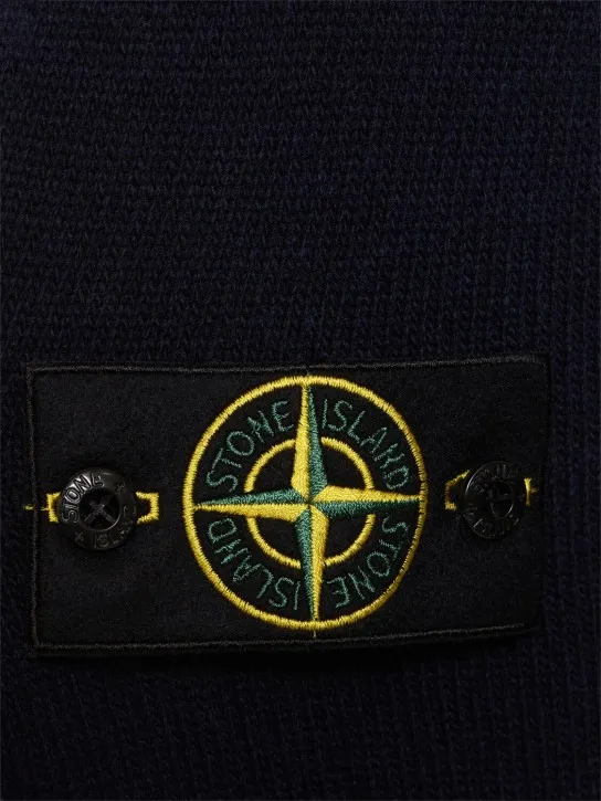 Stone Island   Wool blend crewneck sweater 