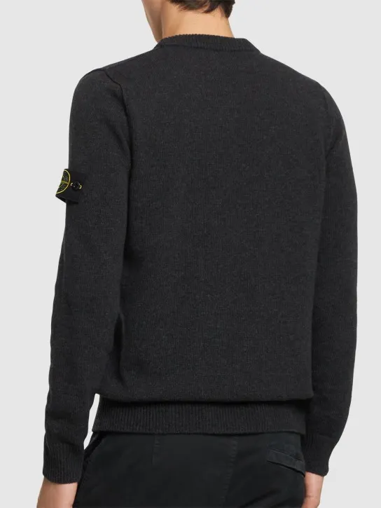 Stone Island   Wool blend crewneck sweater 