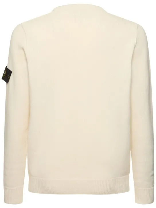 Stone Island   Wool blend crewneck sweater 