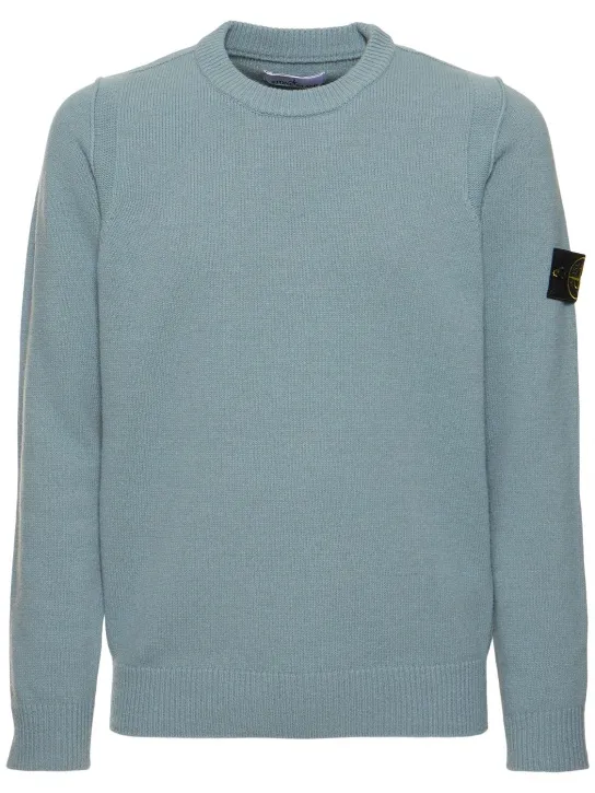 Stone Island   Wool blend crewneck sweater 