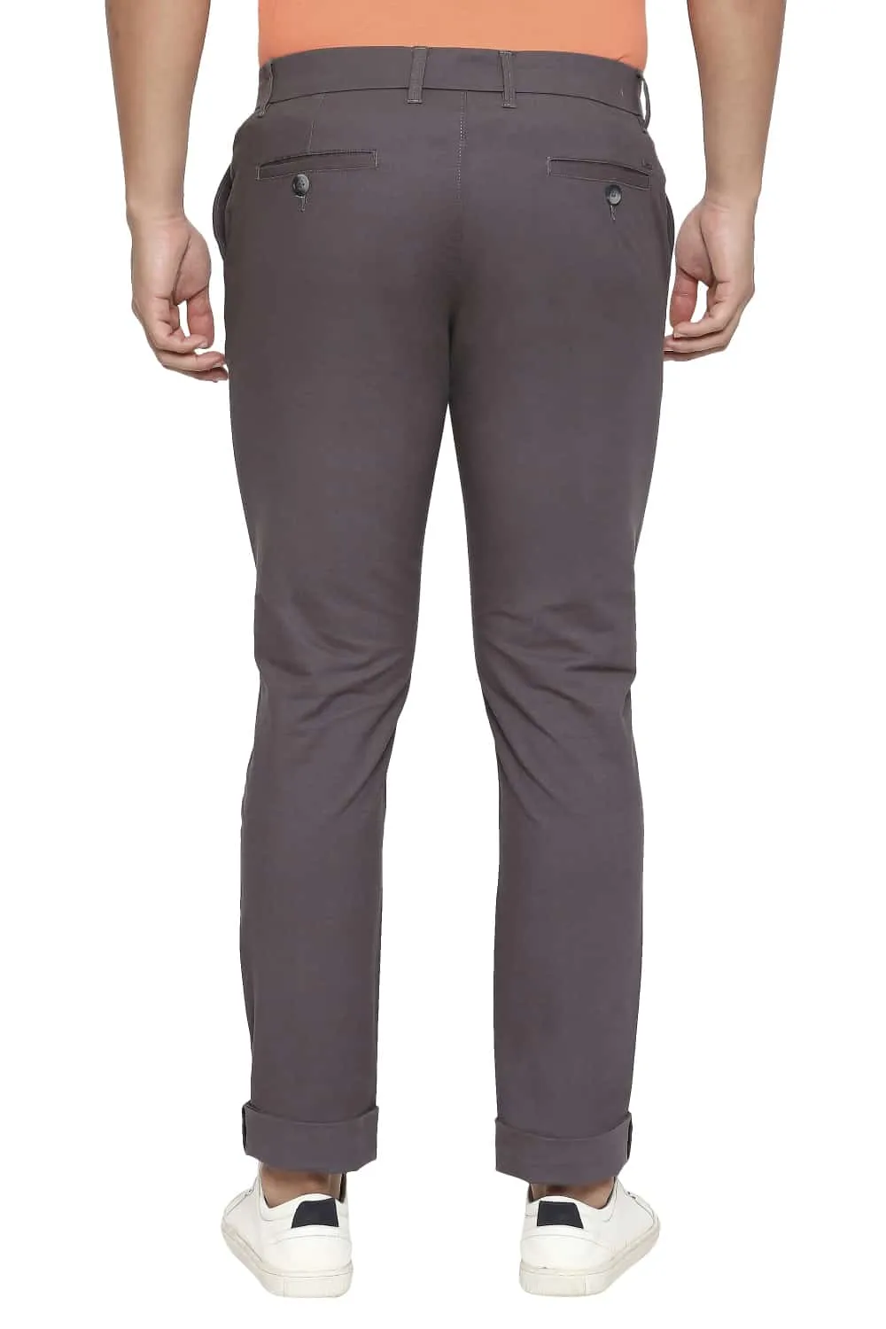 Tapered Fit Stretch Trousers