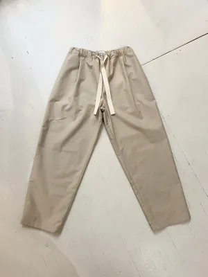 Tariff Pants in Cream Dry Wax Cotton