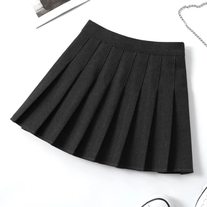 Thick Pleated Skirt