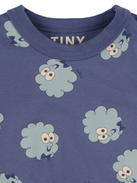 Tiny Cottons   Guest print cotton crewneck sweatshirt 