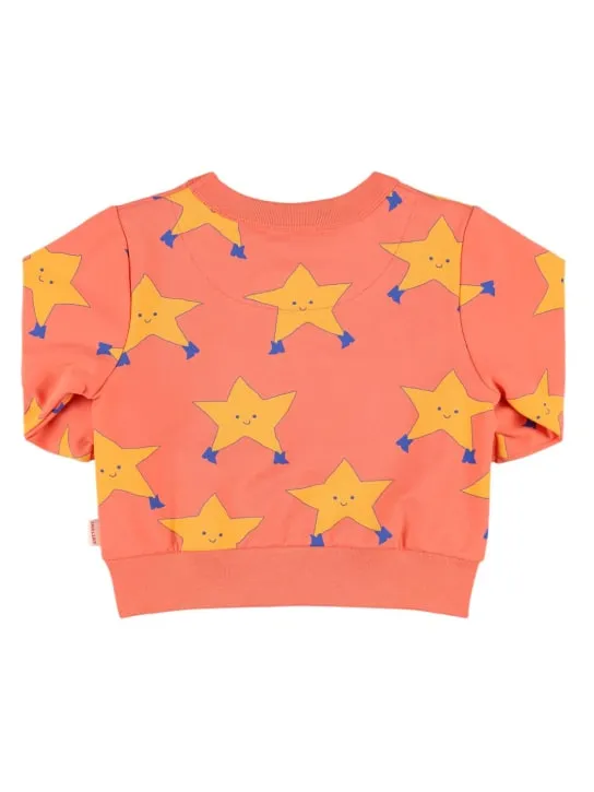 Tiny Cottons   Star print Pima cotton sweatshirt 