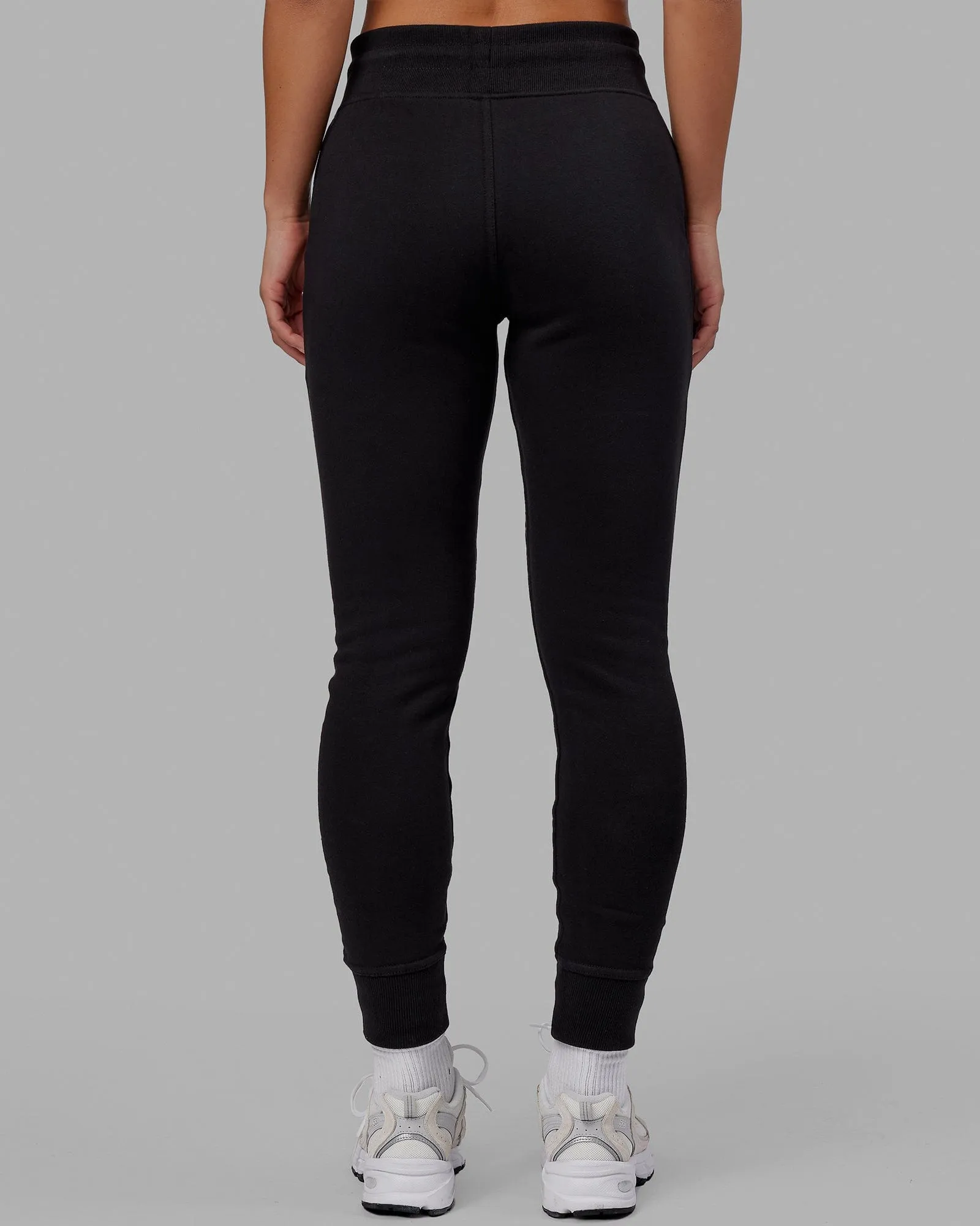 Unisex Structure Joggers - Black-White