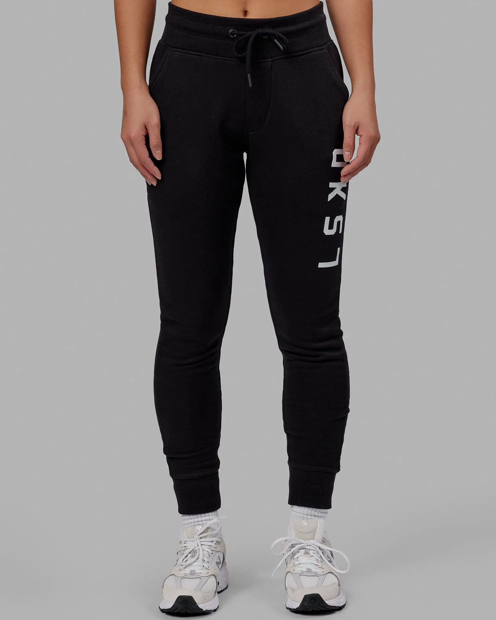 Unisex Structure Joggers - Black-White