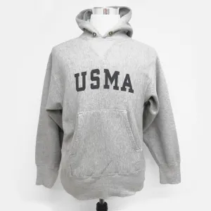 USMA US MILITARY ACADEMY EARLY 1980'S 1990 SWEATSHIRT HOODIE CHAMPION REVERSE WEAVE SIZE MEDIUM