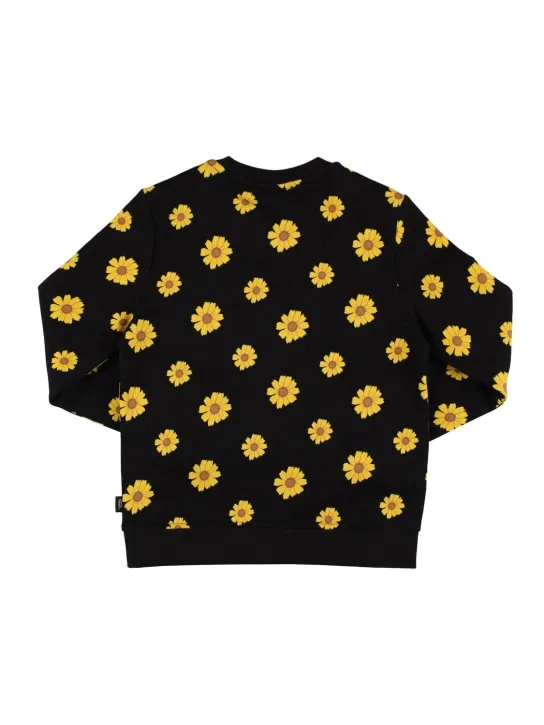 Vans   Sunflower print cotton blend sweatshirt 