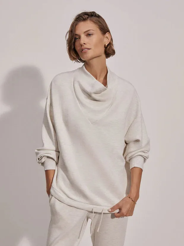 Varley Betsy Sweatshirt Ivory Marl