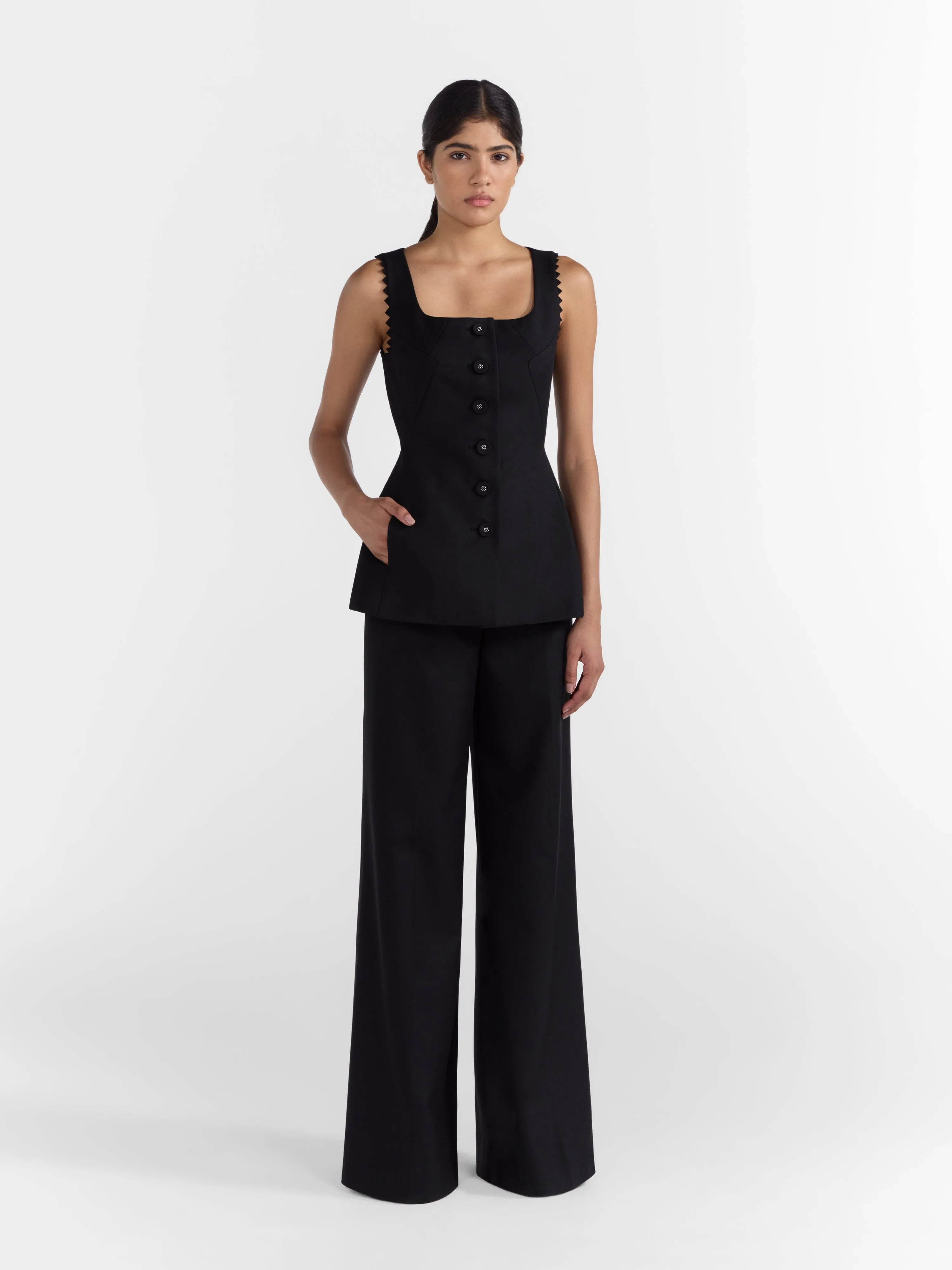 Walli Trouser in Black