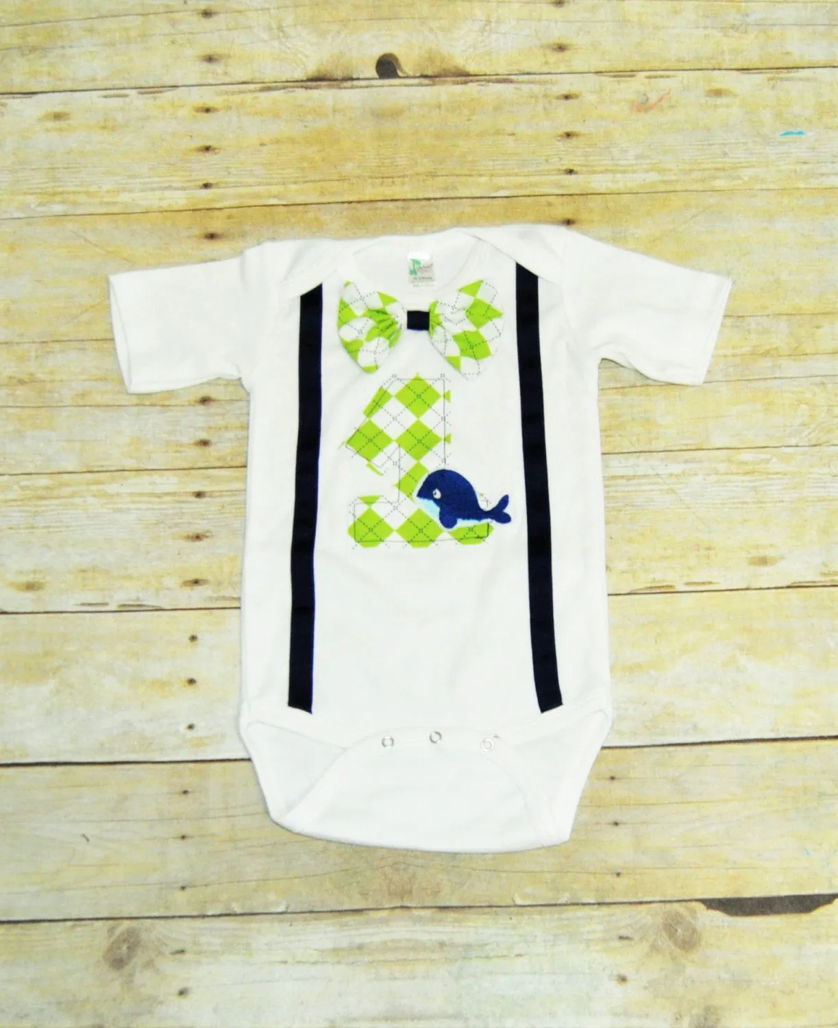 whale first birthday outfit, nautical cake smash, 1st 3nd 3rd birthday cake smash outfit, lime green argyle and navy blue